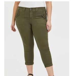CROP MILITARY PANT